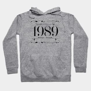 Birthday gift sign about age 1989 Hoodie